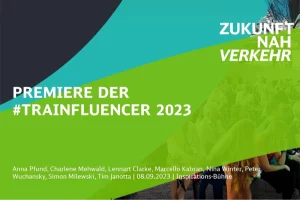Die Schiene nimmt auch in den Sozialen Medien immer mehr Fahrt auf