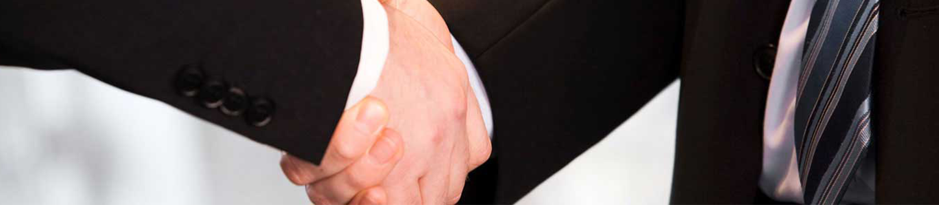 zwei Hände die sich partnerschaftlich drücken